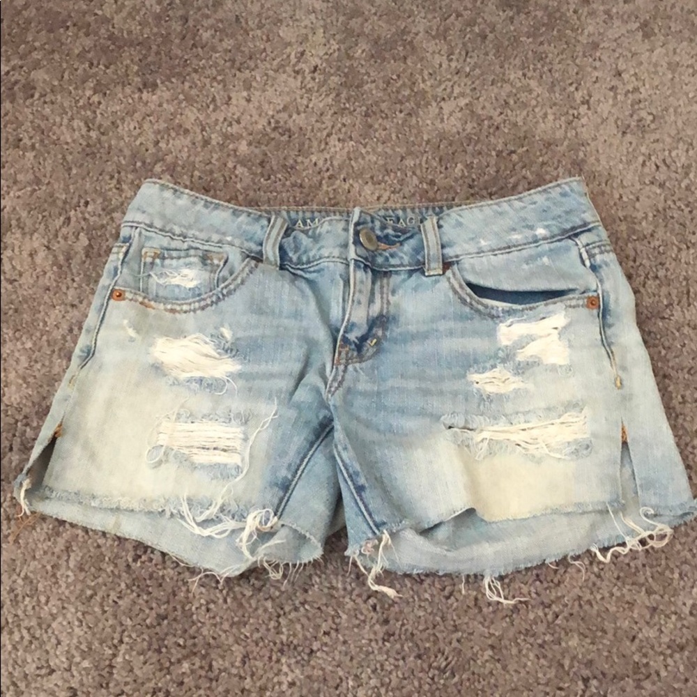 Comfy jean shorts